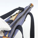 LOUIS VUITTON Antigua Cabas MM Tote Bag Blue M40087 LV Auth 164234-6