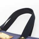 LOUIS VUITTON Antigua Cabas MM Tote Bag Blue M40087 LV Auth 164234-8