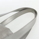 CHANEL New Travel line Tote Bag Silver CC Auth 164236-14