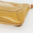 LOUIS VUITTON Monogram Vernis Thompson Street Bag Beige M91301 LV Auth 164244-15