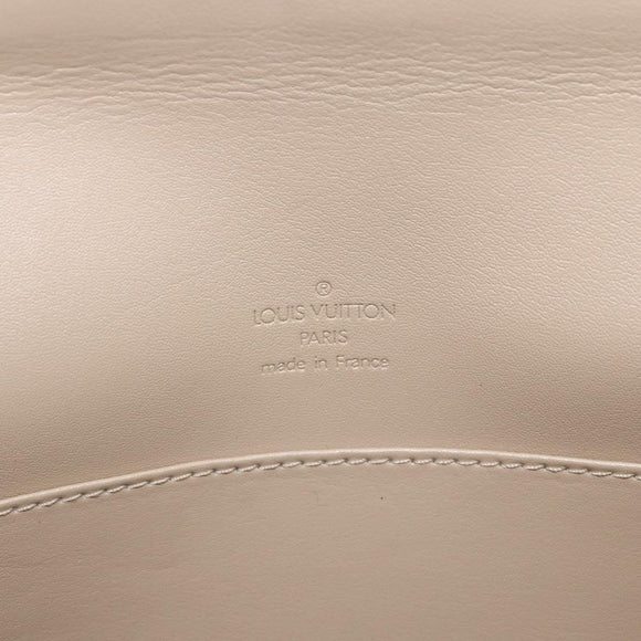 LOUIS VUITTON Monogram Vernis Thompson Street Bag Beige M91301 LV Auth 164244