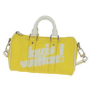 LOUIS VUITTON Monogram Everyday Keepall XS Hand Bag Yellow M80842 Auth 164249V-2
