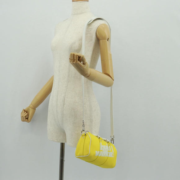 LOUIS VUITTON Monogram Everyday Keepall XS Hand Bag Yellow M80842 Auth 164249V