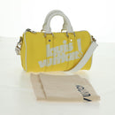 LOUIS VUITTON Monogram Everyday Keepall XS Hand Bag Yellow M80842 Auth 164249V-27