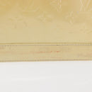 LOUIS VUITTON Monogram Vernis Alma PM Hand Bag Broncorail M91445 LV Auth 164255-4