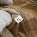PRADA Chain Shoulder Bag Nylon Ivory Gold Auth 164262-12