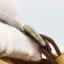 PRADA Backpack Nylon Beige Silver Auth 164263-16