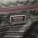 PRADA Backpack Nylon Beige Silver Auth 164263-19