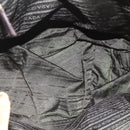 PRADA Backpack Nylon Beige Silver Auth 164263-21