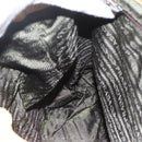 PRADA Backpack Nylon Beige Silver Auth 164263-23