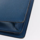 LOUIS VUITTON Epi Capuchin Shoulder Bag Blue M52345 LV Auth 164265-10