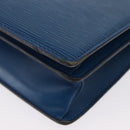 LOUIS VUITTON Epi Capuchin Shoulder Bag Blue M52345 LV Auth 164265-13