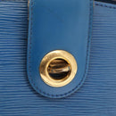 LOUIS VUITTON Epi Capuchin Shoulder Bag Blue M52345 LV Auth 164265-15