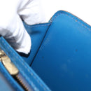 LOUIS VUITTON Epi Capuchin Shoulder Bag Blue M52345 LV Auth 164265-26
