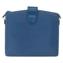 LOUIS VUITTON Epi Capuchin Shoulder Bag Blue M52345 LV Auth 164265-3