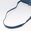 LOUIS VUITTON Epi Capuchin Shoulder Bag Blue M52345 LV Auth 164265-7