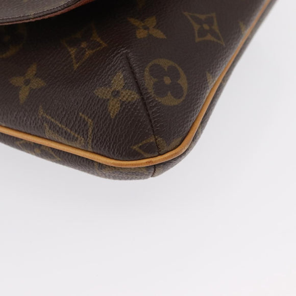 LOUIS VUITTON Monogram Musette Salsa Kurze Umhängetasche M51258 LV Auth 164267