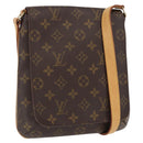 LOUIS VUITTON Monogram Musette Salsa Kurze Umhängetasche M51258 LV Auth 164267-1