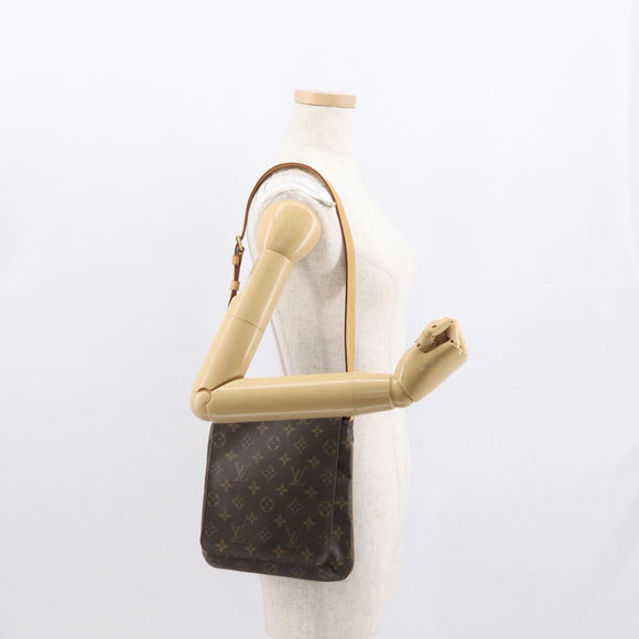 LOUIS VUITTON Monogram Musette Salsa Kurze Umhängetasche M51258 LV Auth 164267