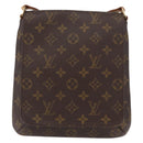 LOUIS VUITTON Monogram Musette Salsa Kurze Umhängetasche M51258 LV Auth 164267-13