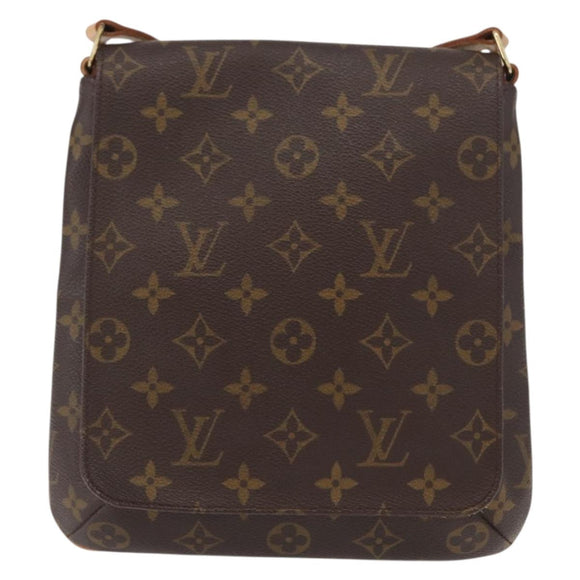 LOUIS VUITTON Monogram Musette Salsa Kurze Umhängetasche M51258 LV Auth 164267