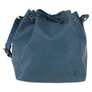 LOUIS VUITTON Epi Petit Noe Shoulder Bag Blue M44105 LV Auth 164271-2