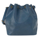 LOUIS VUITTON Epi Petit Noe Shoulder Bag Blue M44105 LV Auth 164271-3