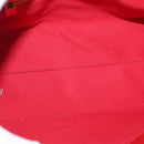LOUIS VUITTON Monogram Vernis Reade PM Hand Bag Red Rouge M91088 LV Auth 164278-11