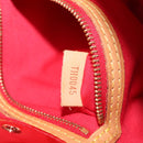 LOUIS VUITTON Monogram Vernis Reade PM Hand Bag Red Rouge M91088 LV Auth 164278-12
