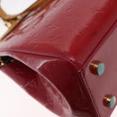 LOUIS VUITTON Vernis Blair MM Hand Bag 2way Rouge Grunadine M90179 Auth 164286-18