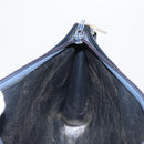 Christian Dior Trotter Canvas Shoulder Bag Navy Gold Auth 164287-17