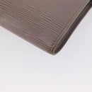 LOUIS VUITTON Epi Pochette Accessoires Accessory Pouch Lilac M52982 Auth 164289-15