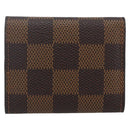 LOUIS VUITTON Damier Ebene Bouton De Manchette Case Cuff Case LV Auth 164294-2