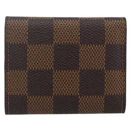 LOUIS VUITTON Damier Ebene Bouton De Manchette Case Cuff Case LV Auth 164294 - 0