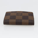LOUIS VUITTON Damier Ebene Bouton De Manchette Case Cuff Case LV Auth 164294-5
