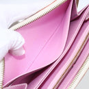 LOUIS VUITTON Monogram Multicolor Zippy Wallet White M60241 LV Auth 164297-21