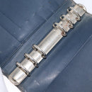 LOUIS VUITTON Monogram Mat Agenda MM Day Planner Cover Black R20925 Auth 164299-18