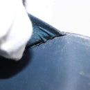 LOUIS VUITTON Monogram Mat Agenda MM Day Planner Cover Black R20925 Auth 164299-12