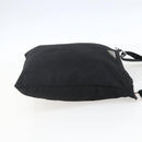 PRADA Shoulder Bag Nylon Black Silver Auth 164309-4