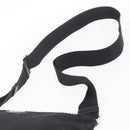 PRADA Shoulder Bag Nylon Black Silver Auth 164309-14