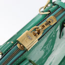 LOUIS VUITTON Monogram Vernis Alma BB Hand Bag Tyu Luco Words M90302 Auth 164314-20