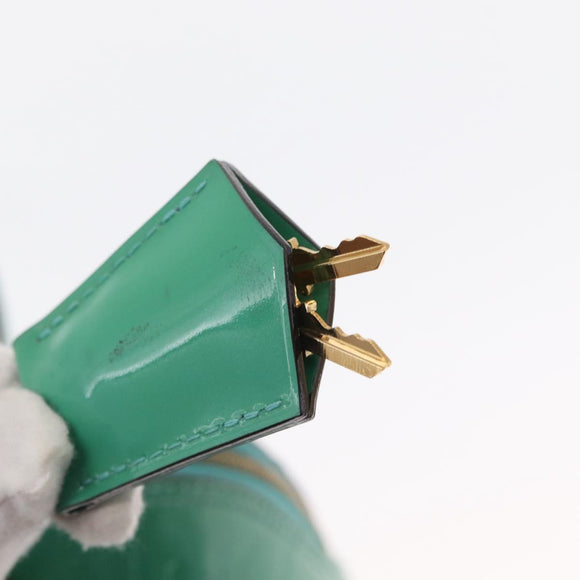 LOUIS VUITTON Monogram Vernis Alma BB Hand Bag Tyu Luco Words M90302 Auth 164314