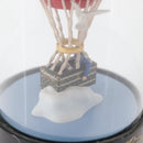 LOUIS VUITTON Maruaero Glass Dome 2013 Christmas Only Snow Globe Red Auth 164316-10