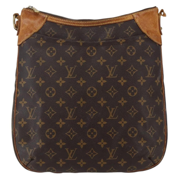 LOUIS VUITTON Monogram Odeon MM Shoulder Bag M56389 LV Auth 164317