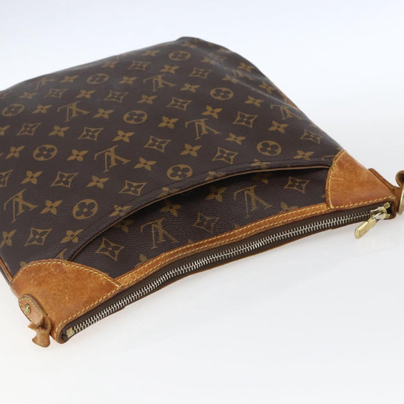 LOUIS VUITTON Monogram Odeon MM Shoulder Bag M56389 LV Auth 164317