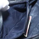 GUCCI GG Supreme Sherry Line Shoulder Bag PVC Navy Gold 89 02 032 Auth 164318-21