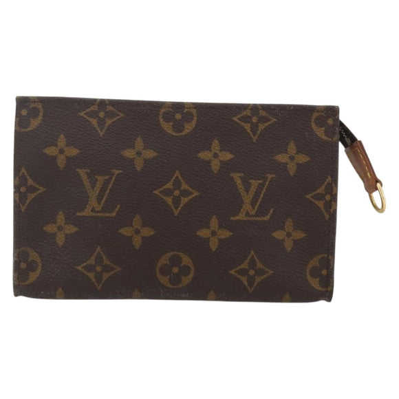 LOUIS VUITTON Monogram Bucket PM Accessory Pouch LV Auth 164319