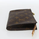LOUIS VUITTON Monogram Bucket PM Accessory Pouch LV Auth 164319-4