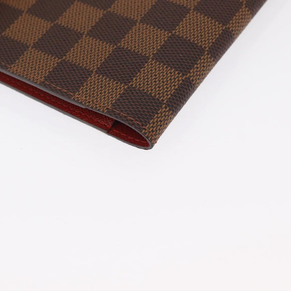 LOUIS VUITTON Damier Ebene CD Holder Pouch N62935 LV Auth 164320
