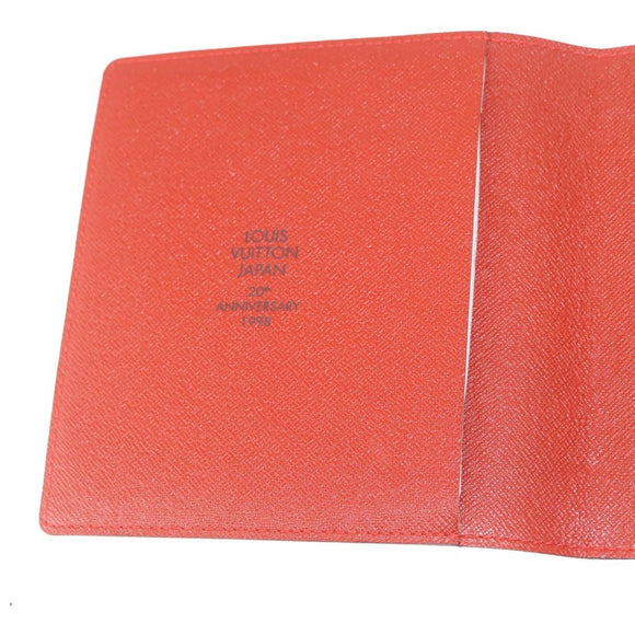 LOUIS VUITTON Damier Ebene CD Holder Pouch N62935 LV Auth 164320